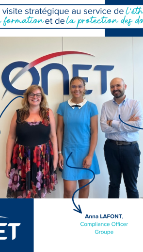 📢 Renforcement de notre culture d’éthique, de conformité et de protection des données chez Onet Luxembourg